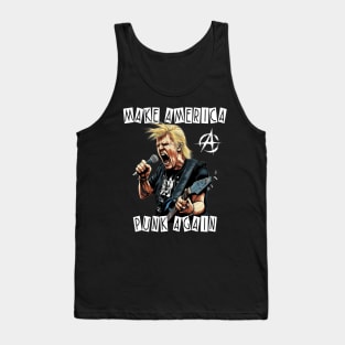 Trump Punk Rock Star - Make America Punk Again Tank Top